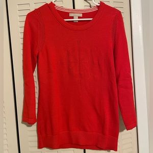 Banana Republic Orange Sailor Sweater